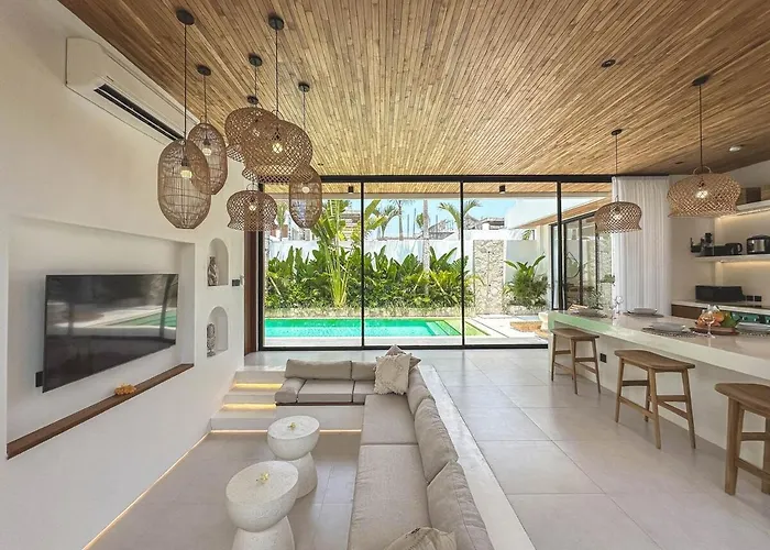 Villa Casa Petak 9 - Architectural 3br Tropical Paradise With Pool In Pererenan Canggu (Bali)