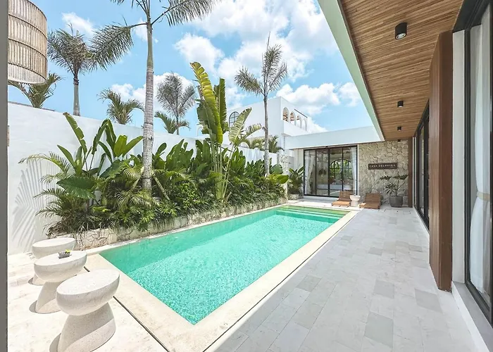 Casa Petak 9 - Architectural 3br Tropical Paradise With Pool In Pererenan *