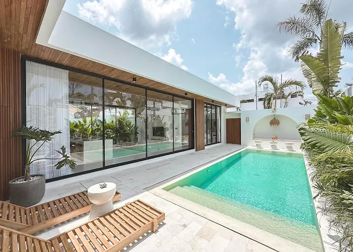Casa Petak 9 - Architectural 3br Tropical Paradise With Pool In Pererenan Villa *